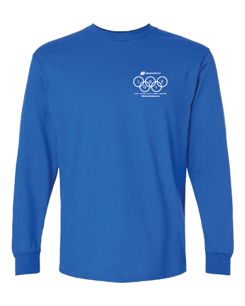 Image de T-shirt manches longues - Bleu Royal