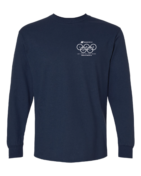 Image de T-shirt manches longues - Marine